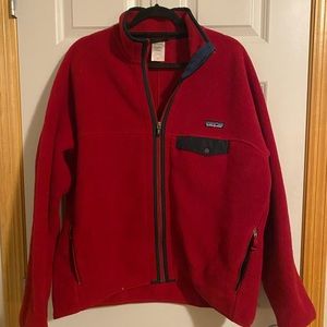 Patagonia rare full zip fleece